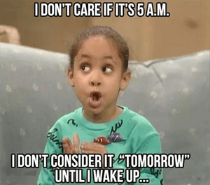 Until I wake up
